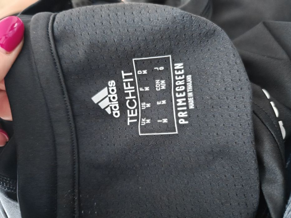 Adidas Techfit bluzka długi rękaw kompresyjna dopasowana męska M