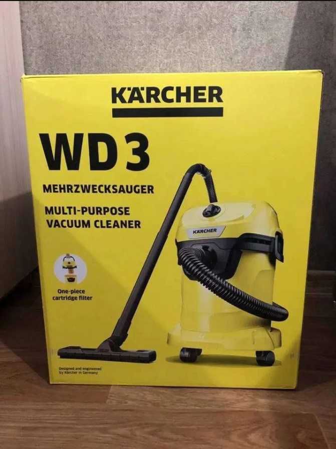 Karcher WD3 пилосос пылесос для влажной и сухой уборки