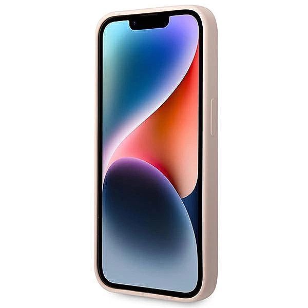 Etui Karl Lagerfeld Silicone Choupette Body na iPhone 14 Pro - jasnoró