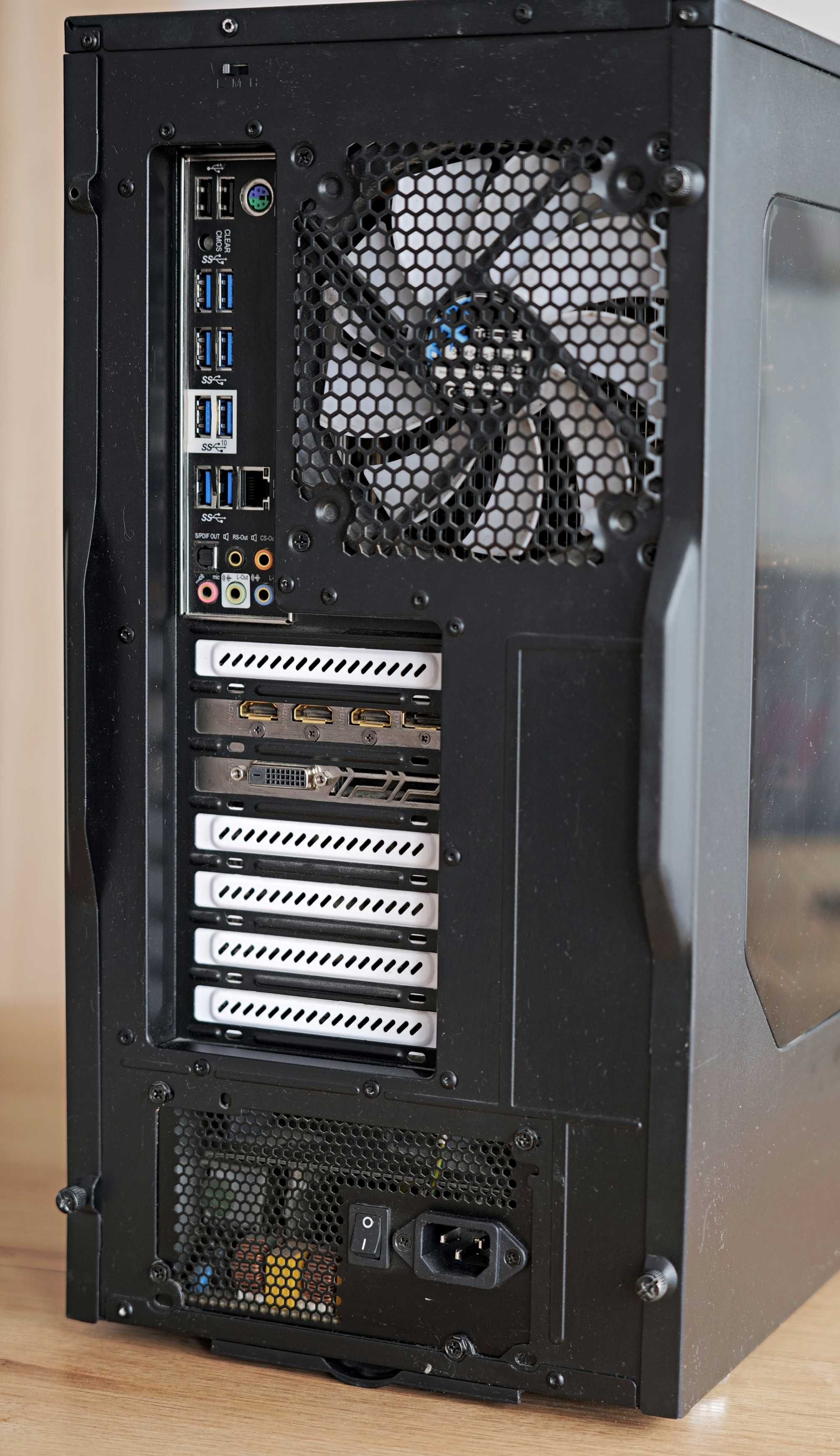 Zadbany komputer do montażu i gamingu–Intel core i7, 16gb ddr3 + dyski