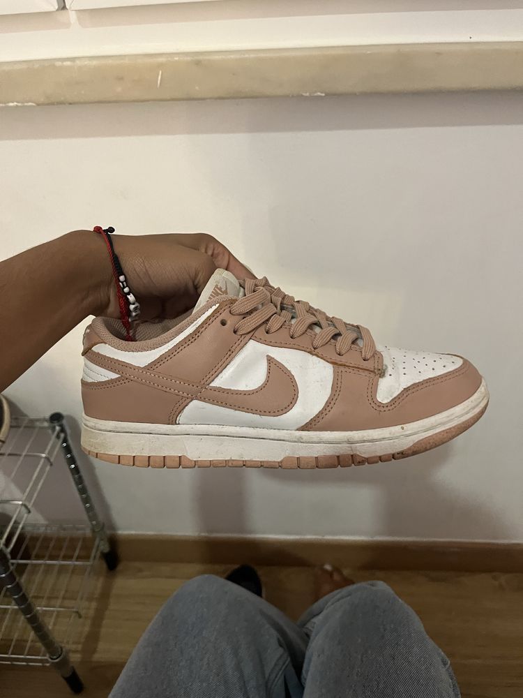 nike dunk rosa tamanho 38,5