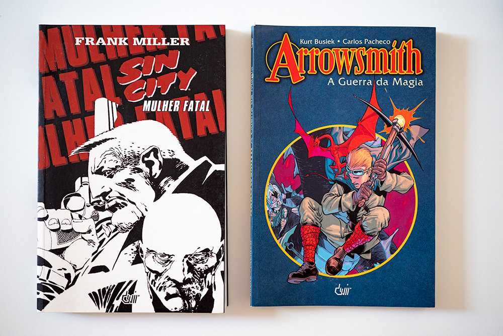 Livros BD - Marvel, Sin City, 30 Dias de Noite, Diablo e outros