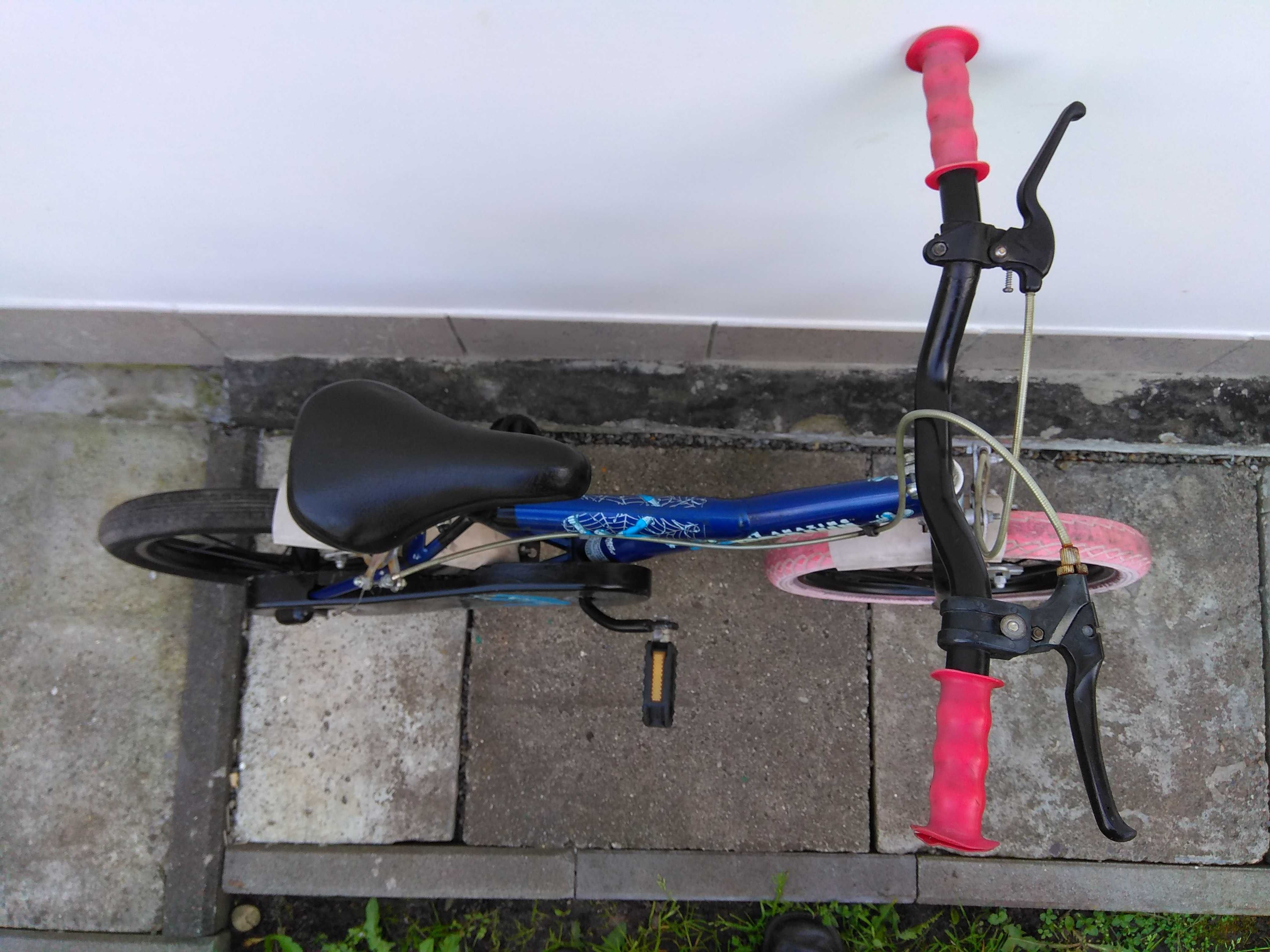 Rower dziecięcy BMX Spiderman koła 16 cali 16"