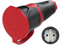 PCE 2511-sr Gniazdo jednofazowe 16A/250V 3P TAURUS2 kablowe IP54