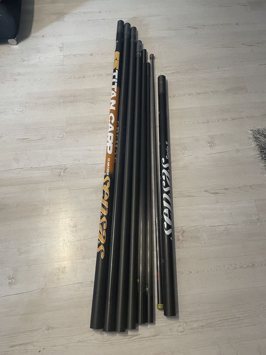 Sensas Titan Carp 55 13m 2 topy do łowienia.