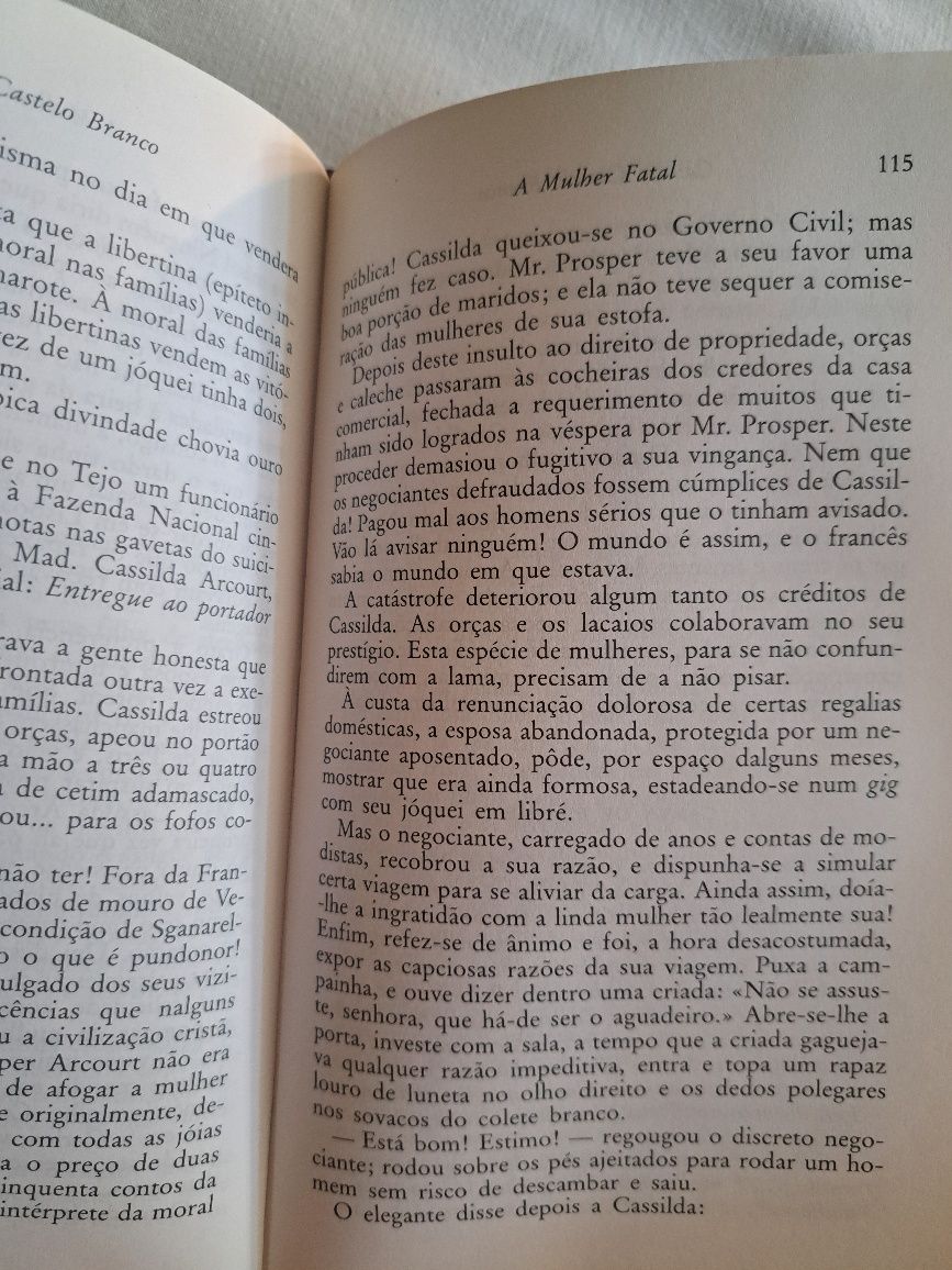 A mulher fatal - Camilo Castelo Branco