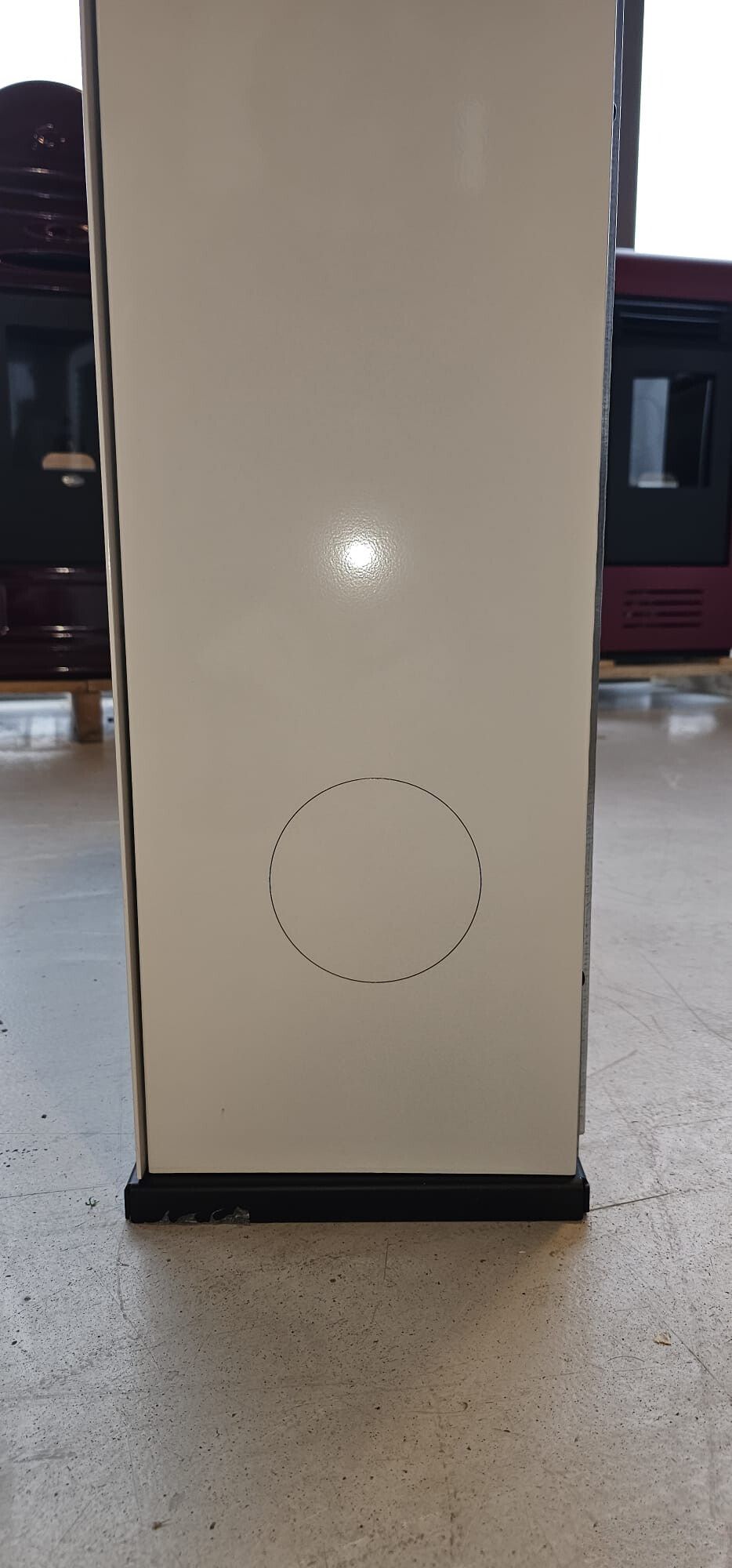 Piec piecyk kominek na pellet typu SLIM Eva Calor Zita 7,5 kW