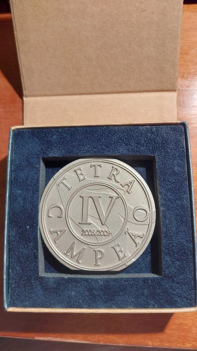 Medalha FC Porto Tetracampeão 2005 a 2009