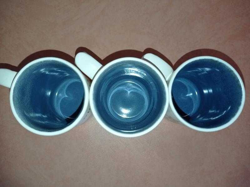 Глиняные чашки hand made by laugharme pottery 9 штук