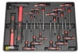 Carro Carrinho Banca de ferram. KROFTOOLS 160 peças 7 gavetas. AP28