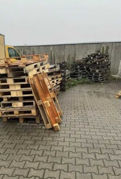 Palety drewno-opałowe oddam za darmo