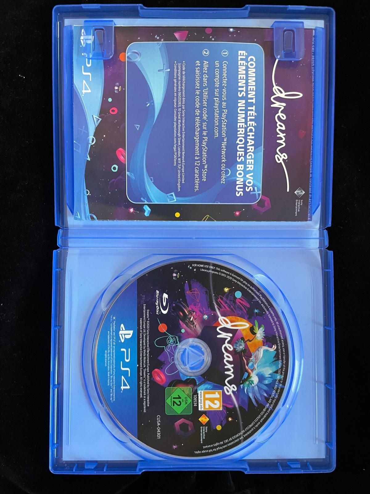 Dreams PL Dubbing na PS4 i PS5 po polsku w idealnym stanie + opcj. VR