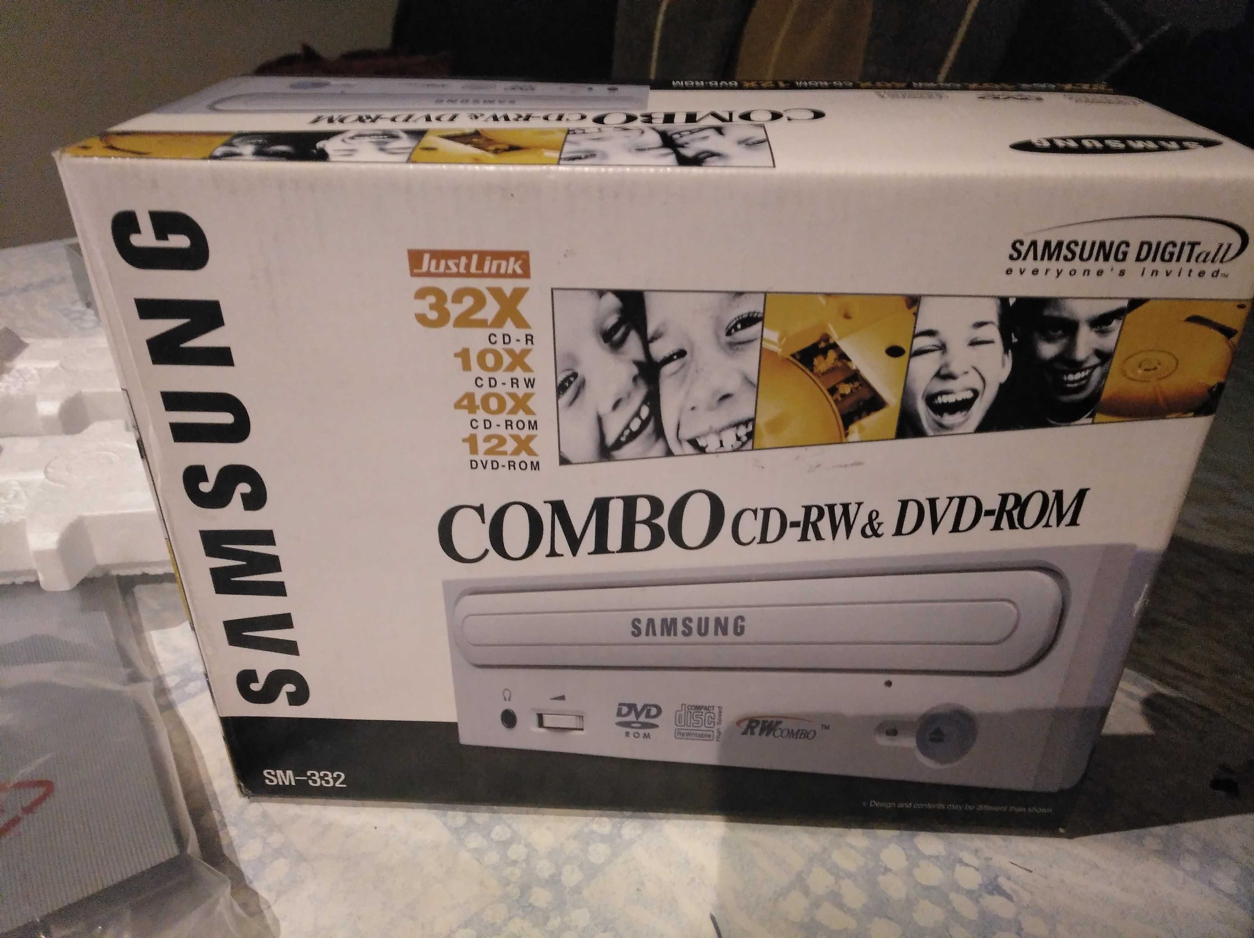 Gravador CD-RW / Leitor DVD-ROM Combo Samsung SM-332