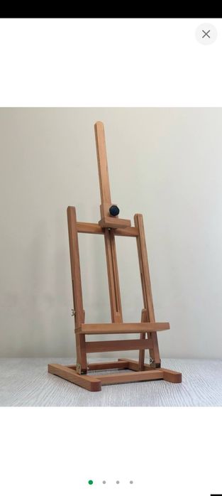 Мольберт для малювання буковий настільний покритий маслом М10 To be wo