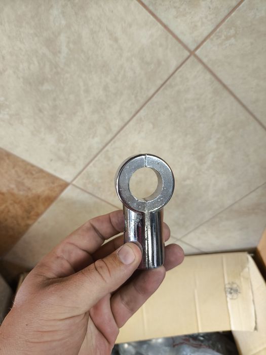 Regał system rura chrom fi25,