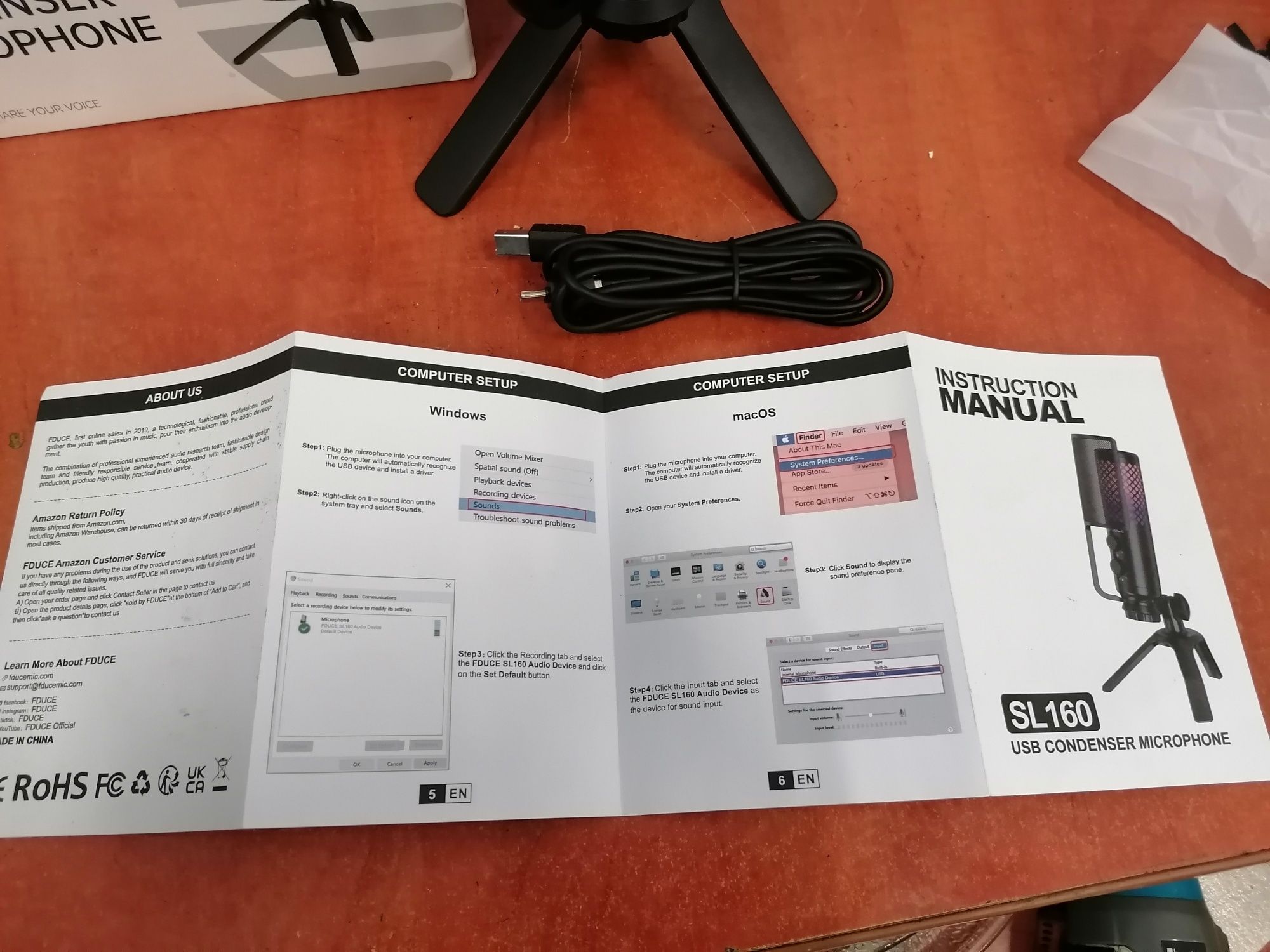 Mikrofon fduce sl 160