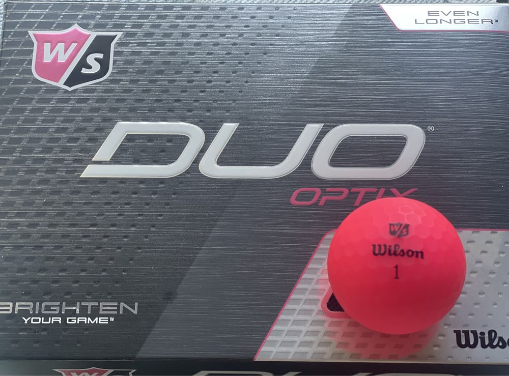 Piłki Golfowe Wilson Duo Optix Pink Matte