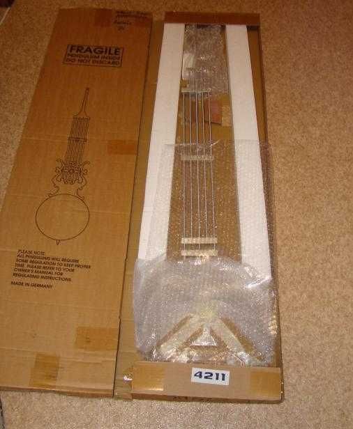 4211 маятник напольных часов Hermle алюминий 114 см из Америки