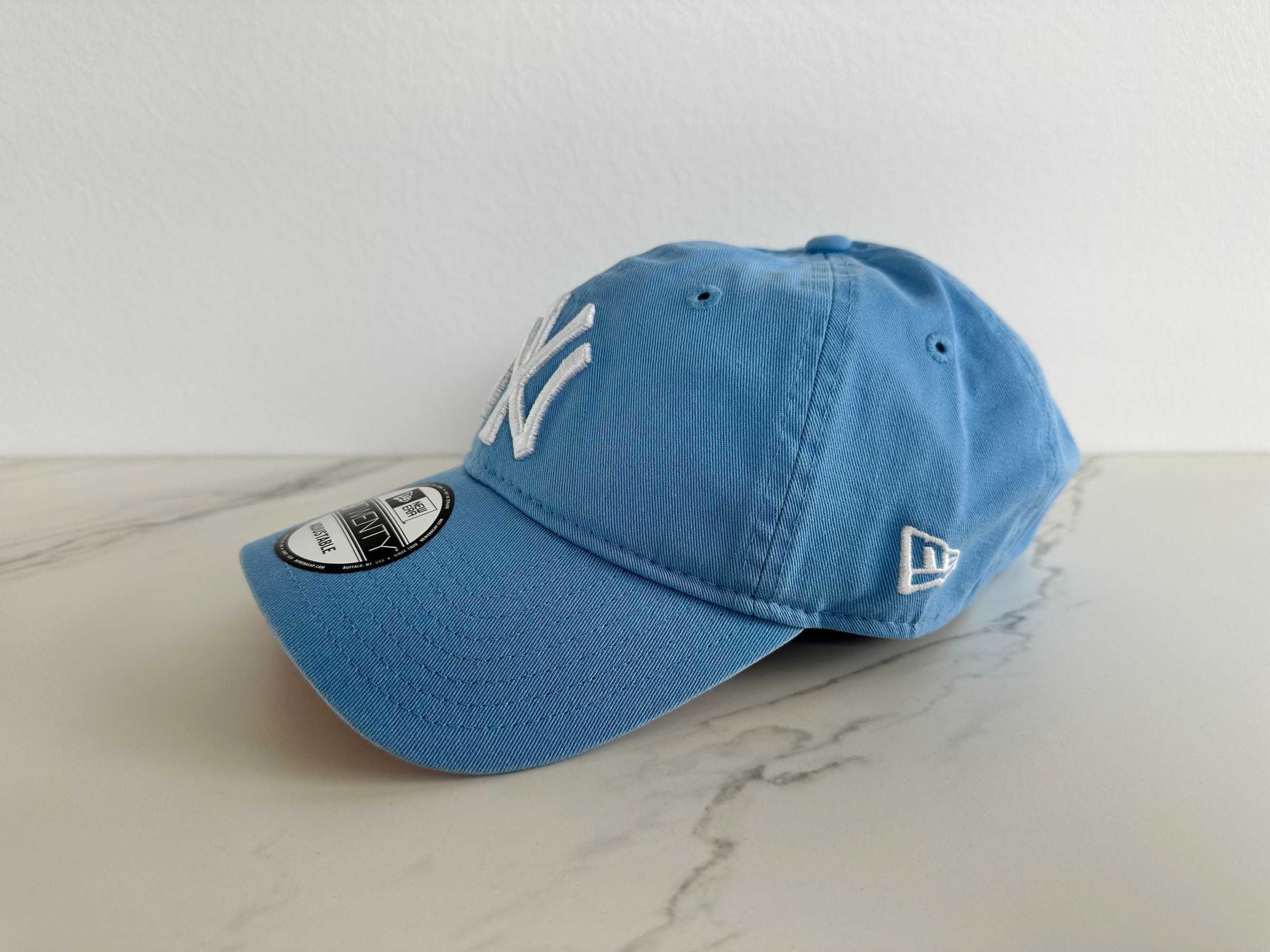 Czapka z daszkiem NEW ERA 9TWENTY 920 NewYork Yankees niebiesko-różowa