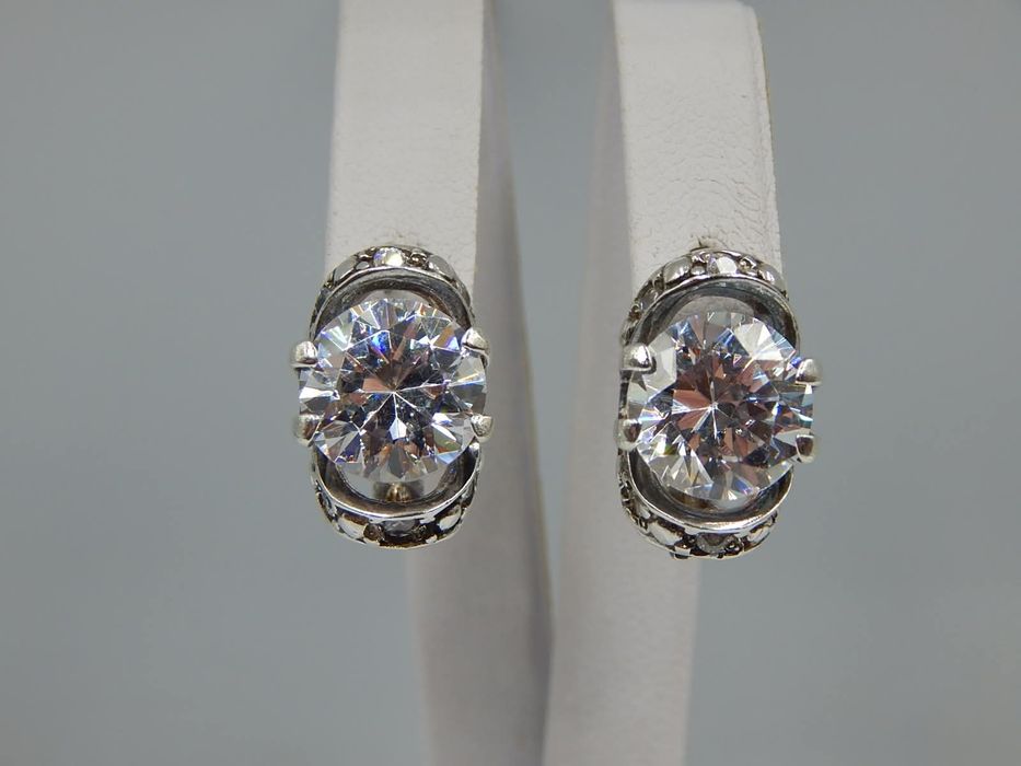 Срібні сережки 925 проби