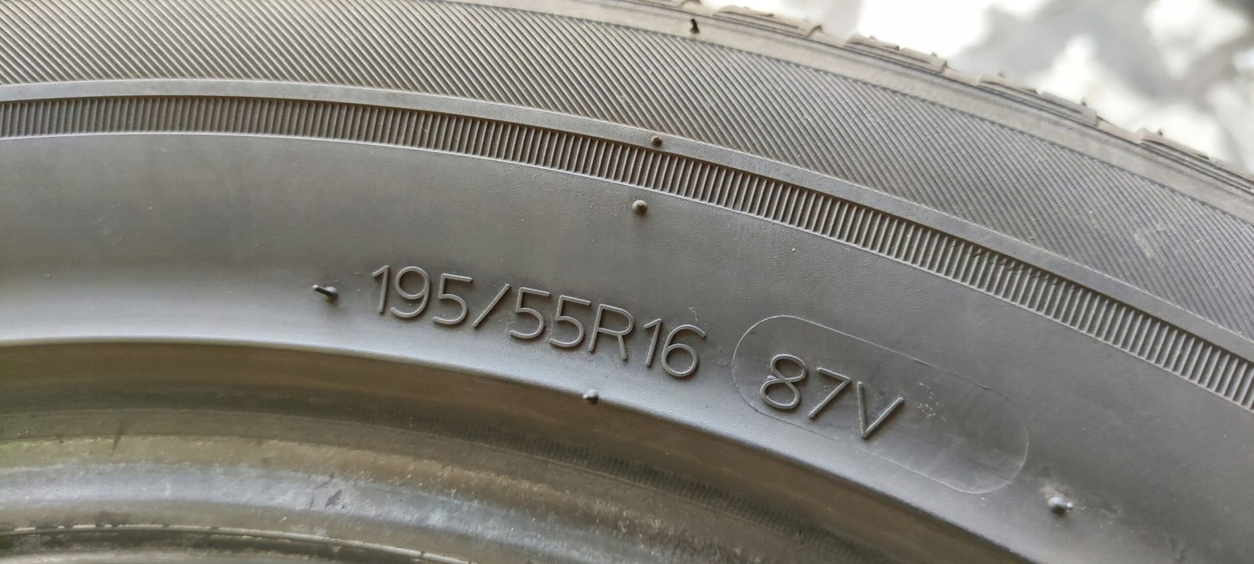 4x 195/55r16 Hankook Kinergy 4s2 H750/87v
