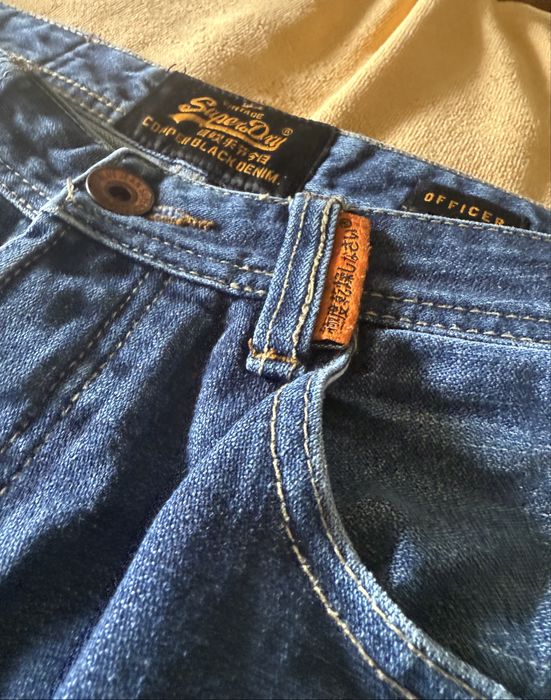 Calças ganga Superdry Officer 42