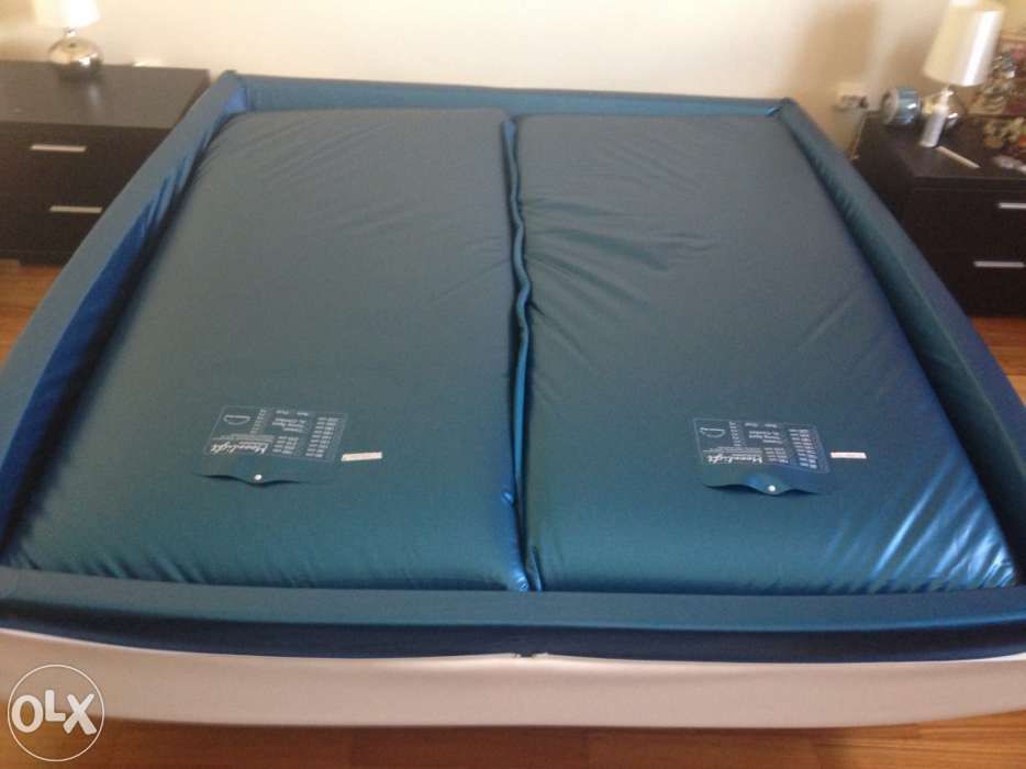 Cama de água DUAL 200x180 com aquecimento!!!