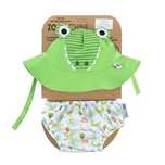 Zoocchini Pieluszka Kąpielowa z Czapką Aligator S