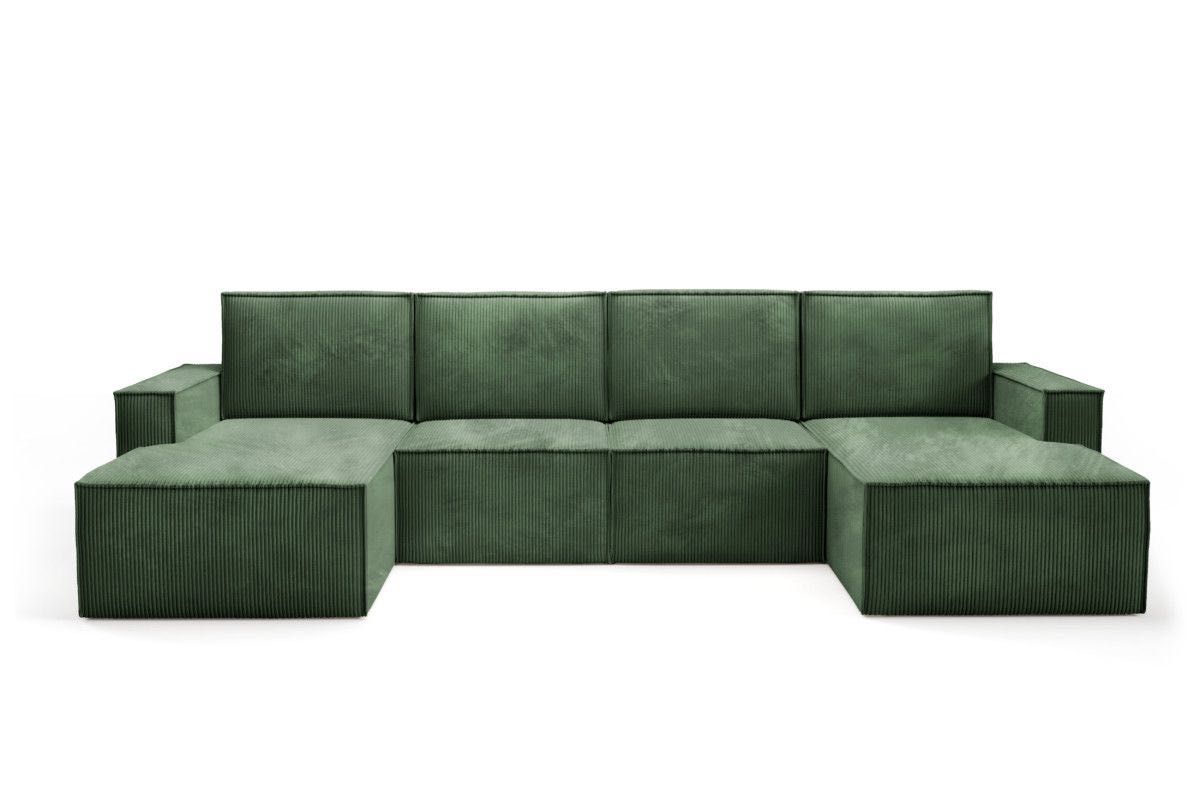 Modułowa Sofa Narożna PORTO – Welurowa Tkanina + Dostawa Gratis