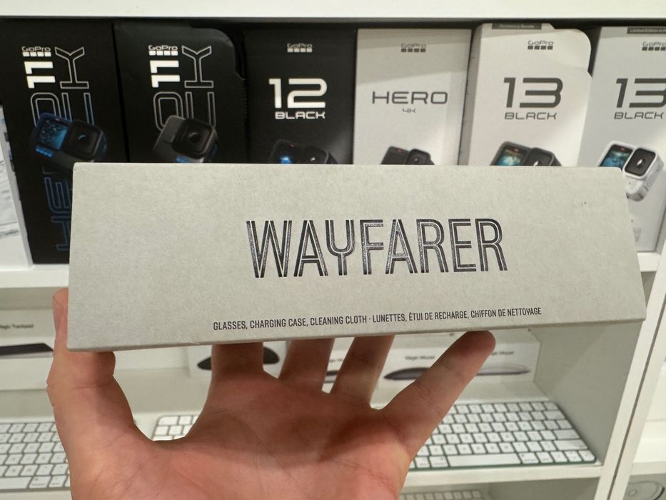 Окуляри з камерою Ray-Ban Meta Wayfarer Shiny Black Green RW4006  Нові