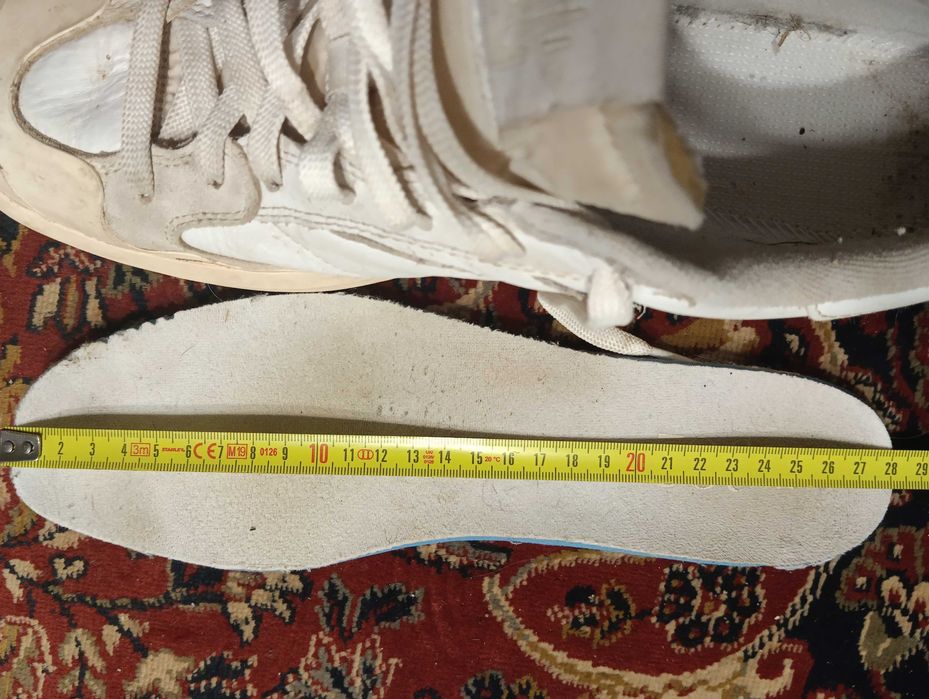 кроссовки полностью натуральная кожа NEW BALANCE 43р=27.8см КИТАЙ