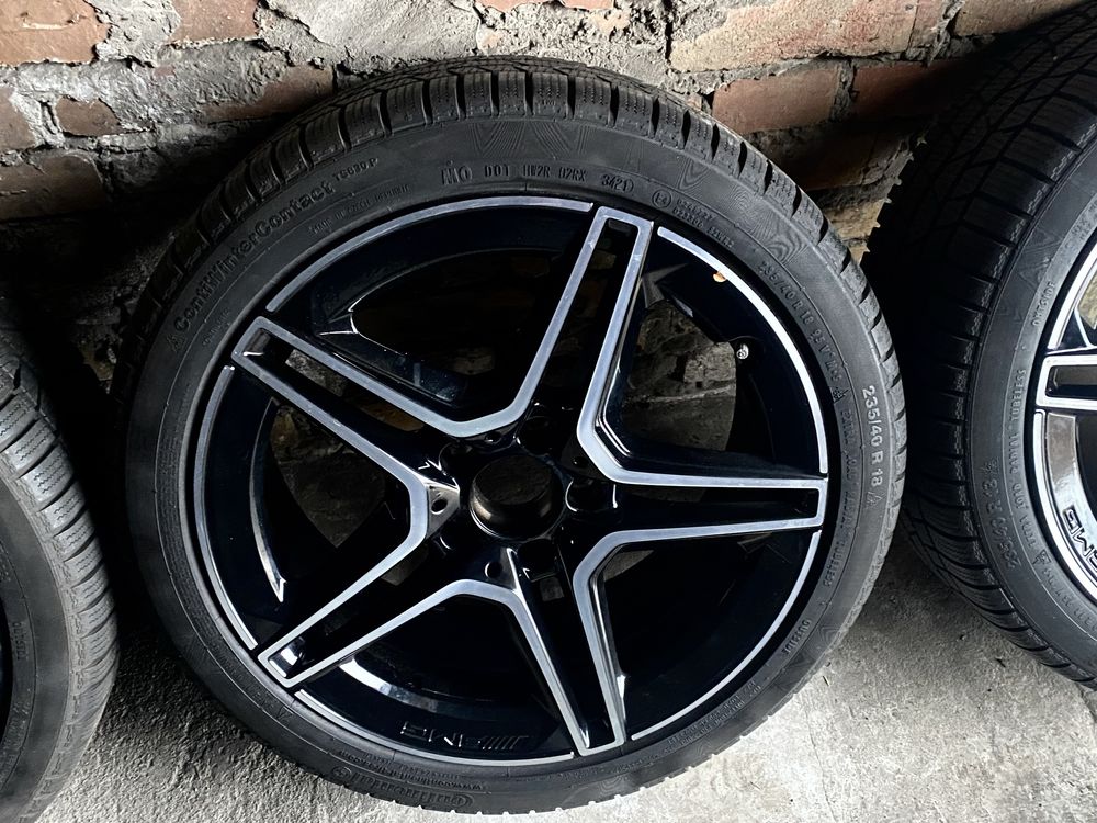 Koła alufelgi 5x112 Mercedes AMG A B C klasa w177 Cla Opony 235/40 r18