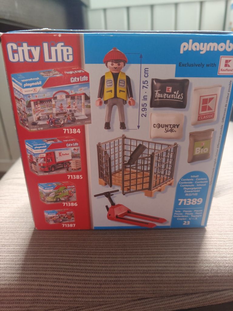 Playmobil wózek widłowy 71389 NOWE