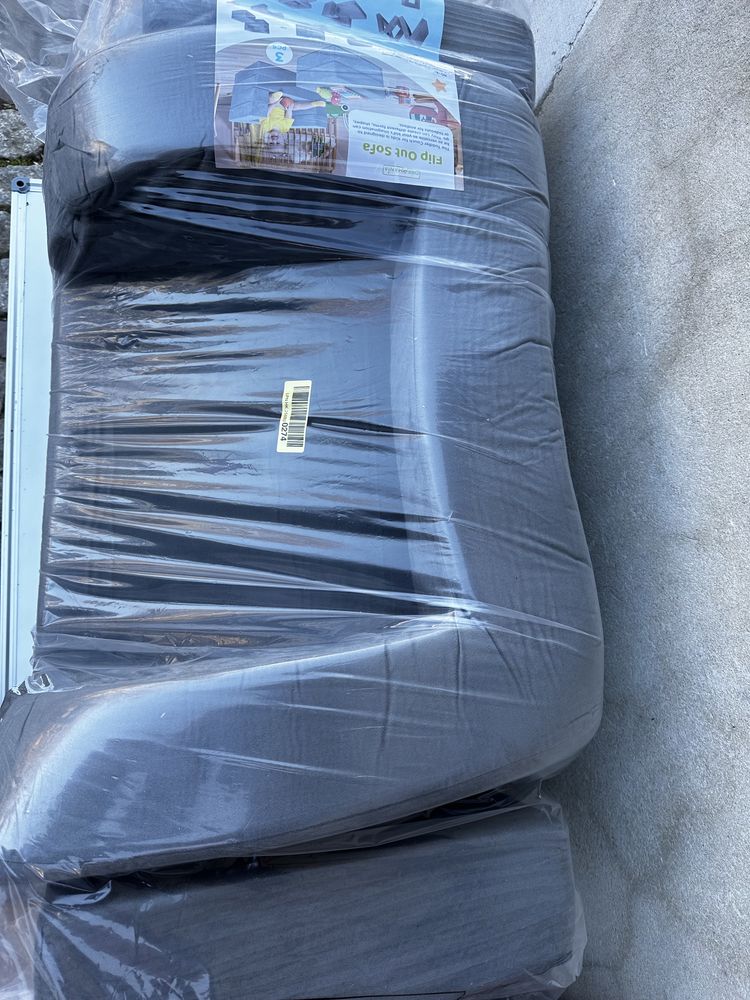 Nowa BABYNEST sofa dla dzieci 3w1, łóżko dla niemowlaka,