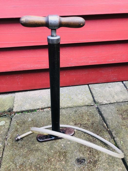 Pompka rowerowa samochodowa do opon PRL sprawna