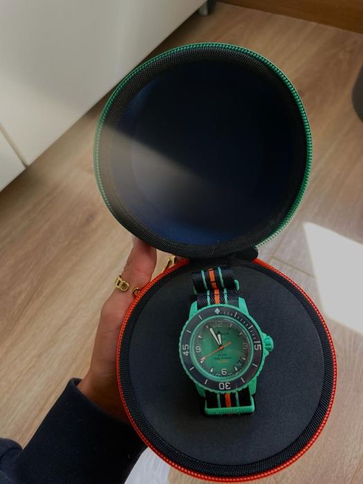 Relógio Blancpain x Swatch INDIAN OCEAN