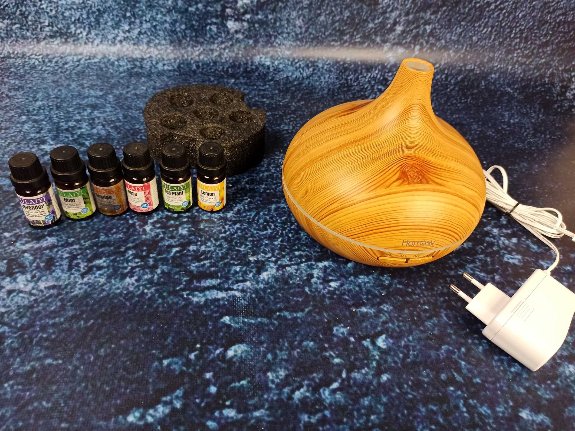 Homasy Essential Oil Diffuser 500 мл Аромадифузор для ефірних олій.