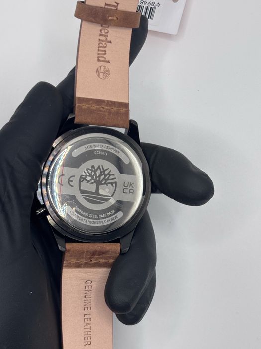 Relogio Timberland Preto e Castanho