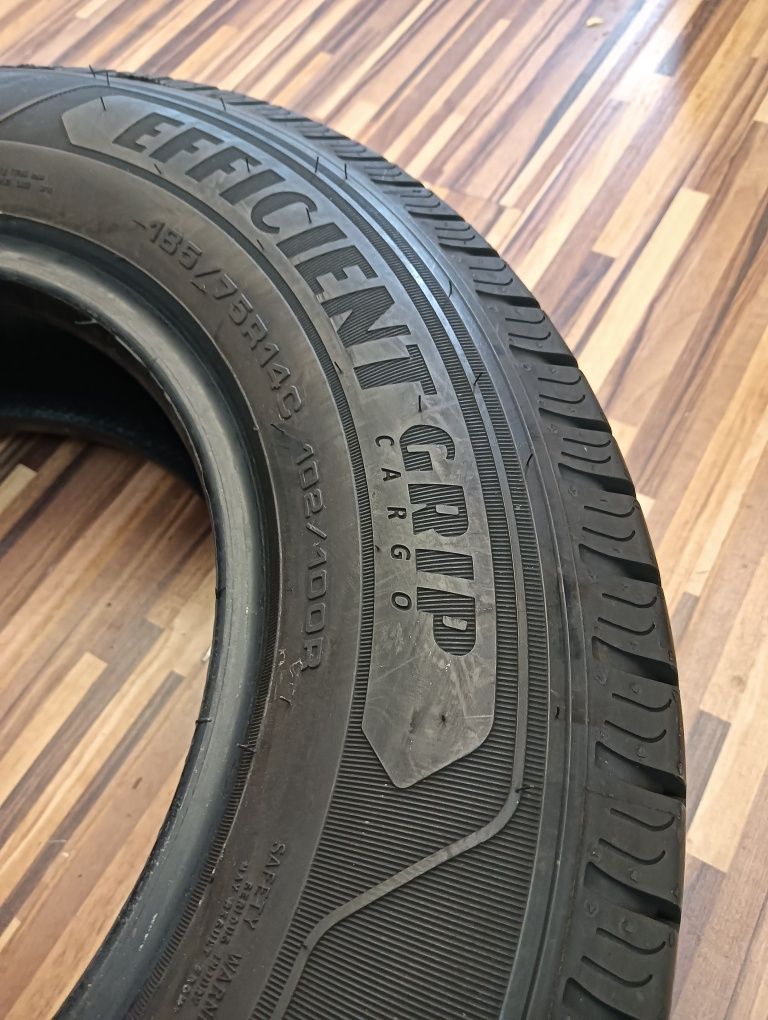 185/75/14C Goodyear efficientGrip cargo Lato para 2szt