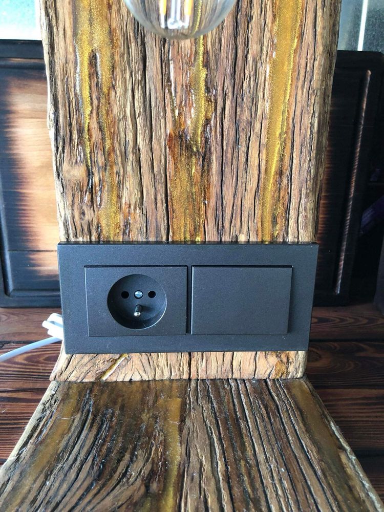 Lampki lampy nocne loft industrial