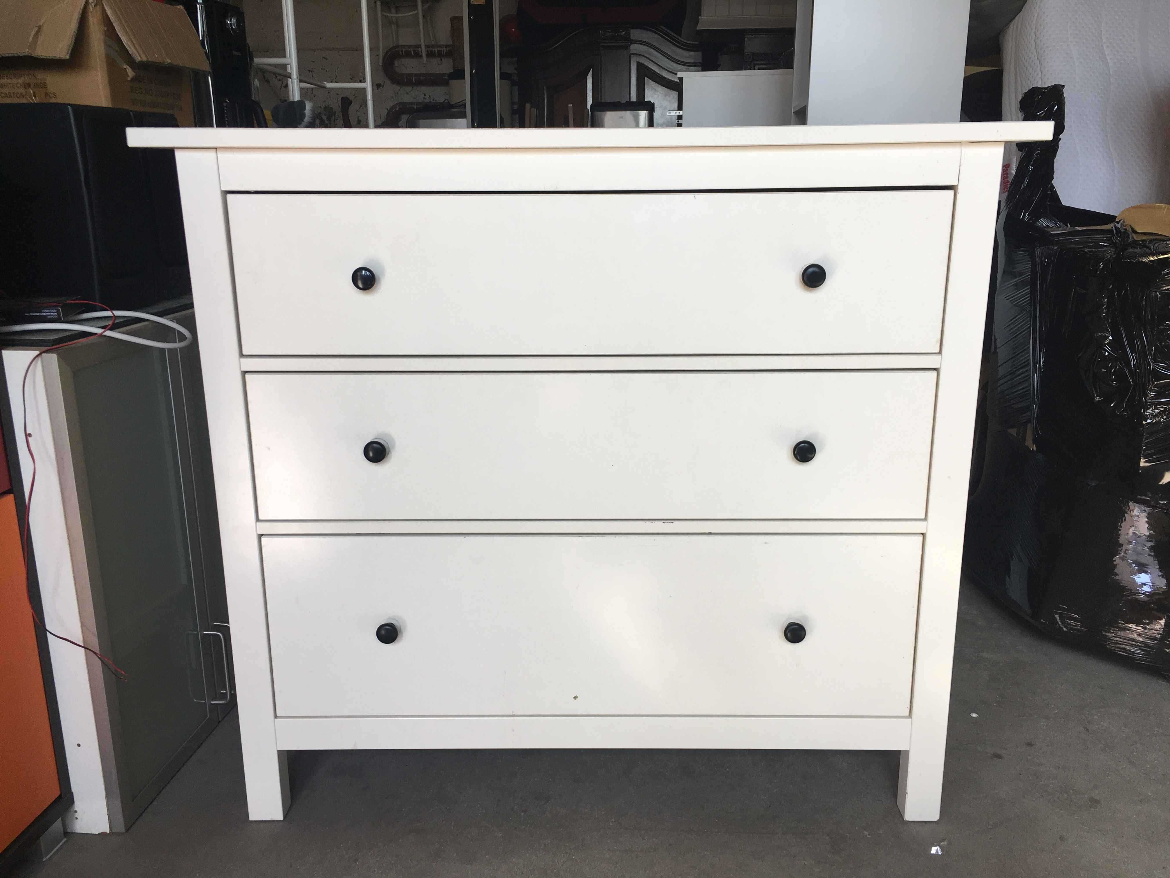 Komoda Ikea szuflady biała Hemnes