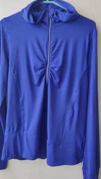 Bluza sportowa damska w kolorze  kobaltowym