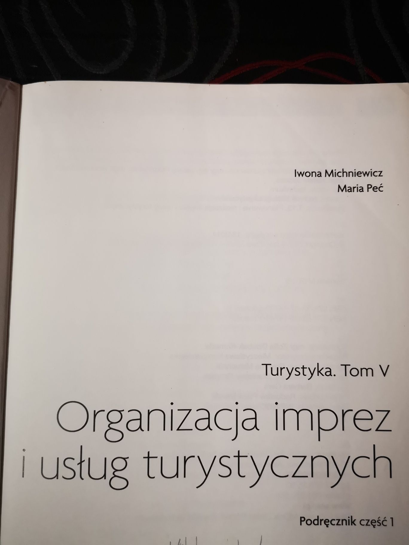 Organizacja imprez i usług turystycznych