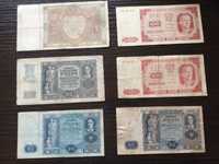Polska,  stare banknoty
