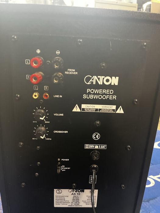 Subwoofer aktywny Canton AS 10