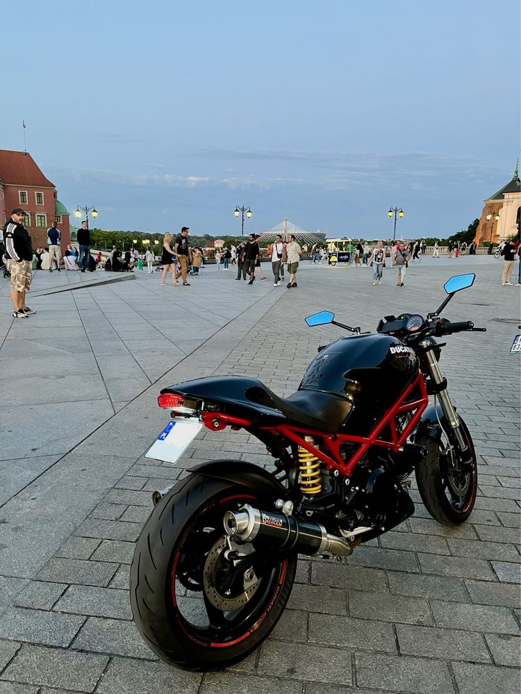 Ducati monster 695 zarejestrownay na A2