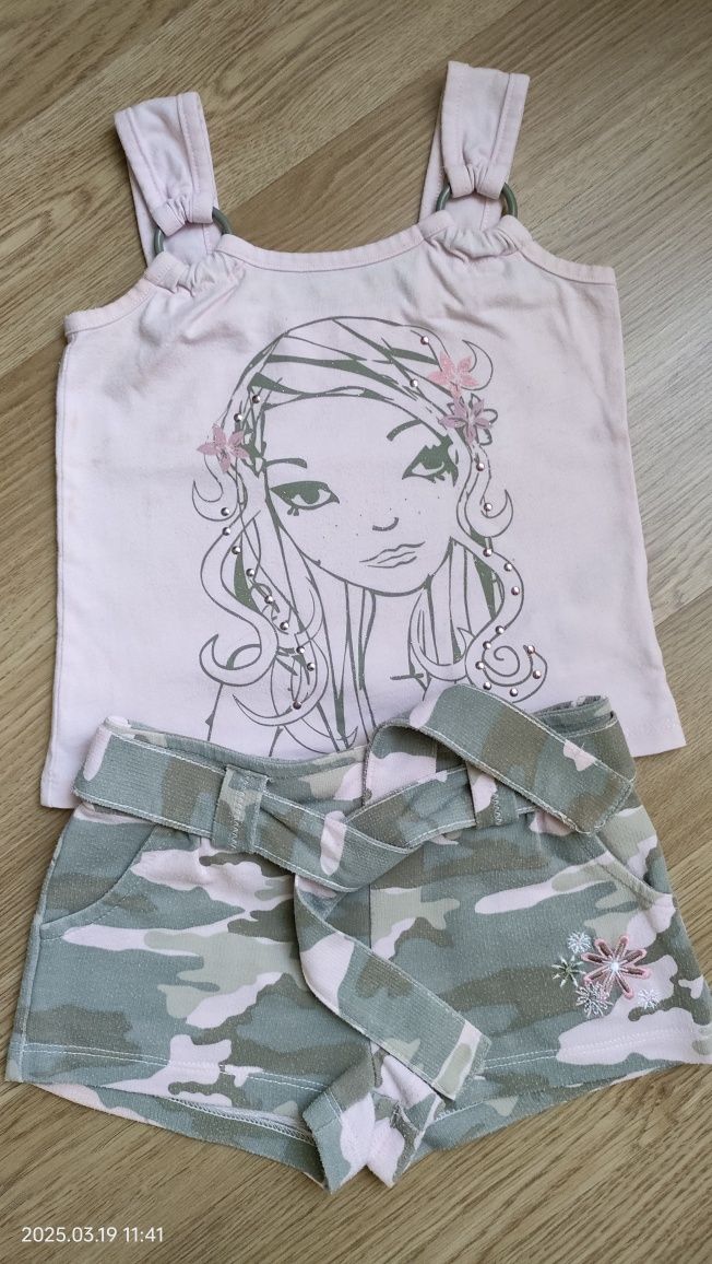 MATALAN koszulka szorty rozm. 98/104