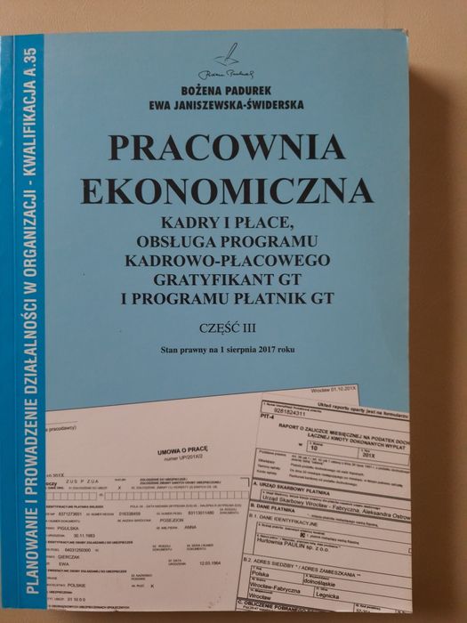 Pracownia ekonomiczna cześć III Bożena Padurek