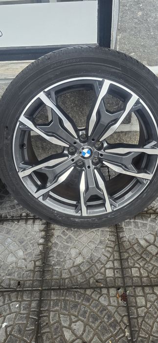 4 Jantes Usadas Originais Bmw  X3/X4 - 20 Polegadas com pneus