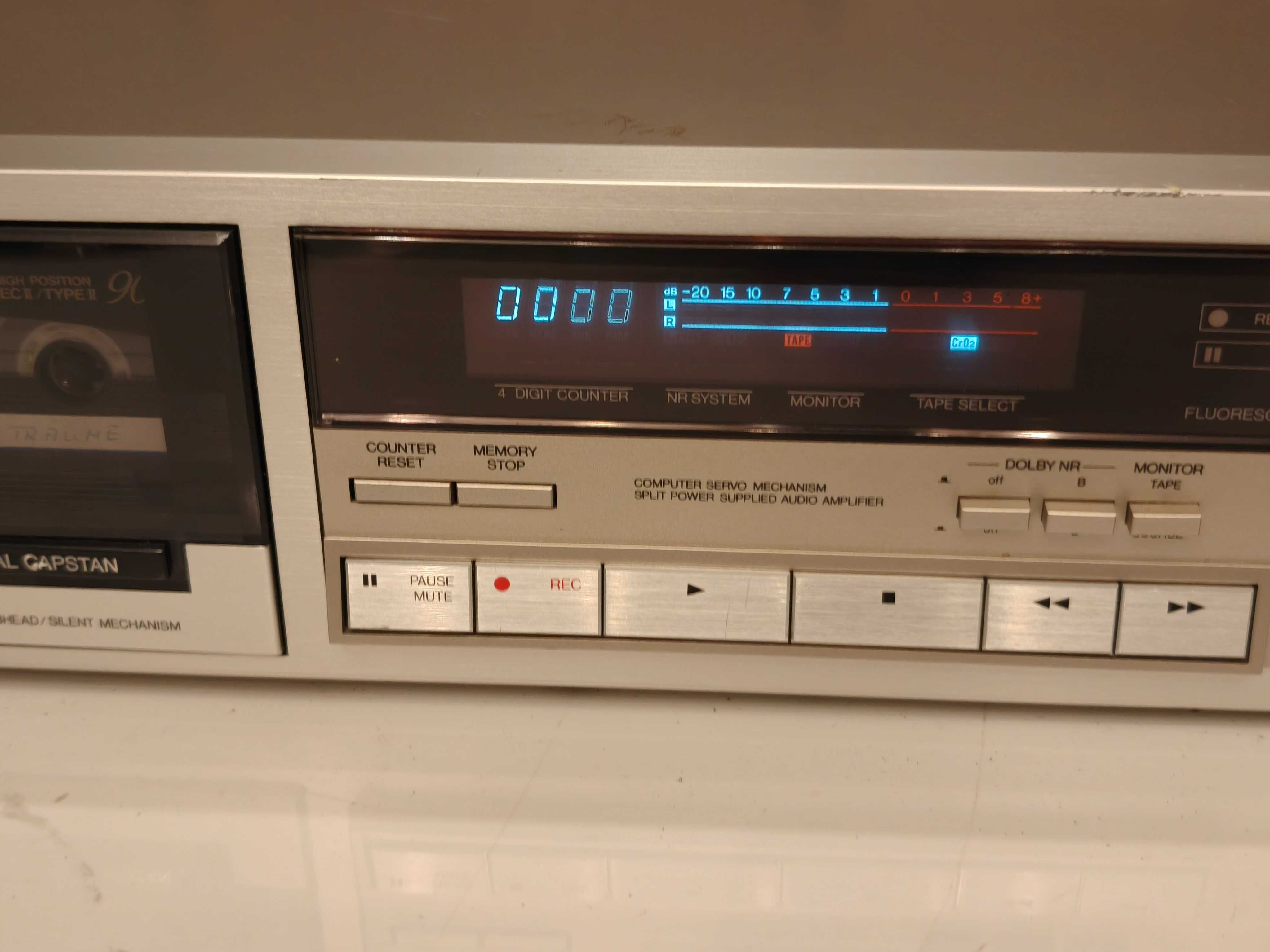 DENON DR-M22 ! Rzadki magnetofon kasetowy ! OKAZJA